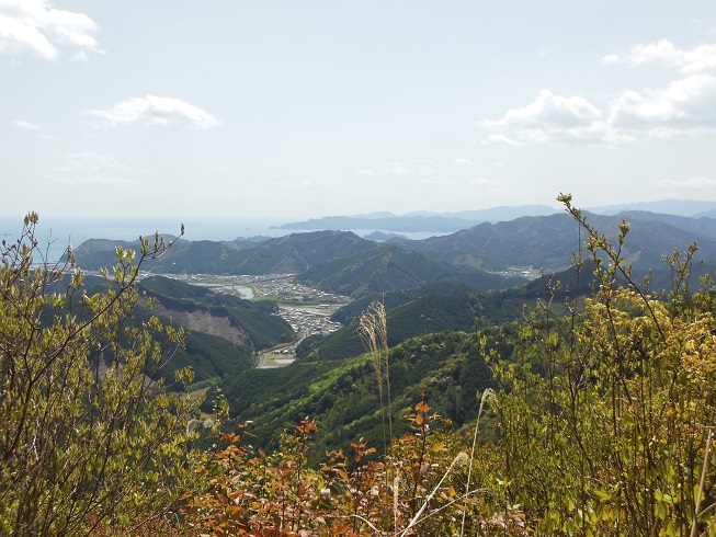 熊野古道伊勢路・ツヅラト峠から紀伊長島の眺め