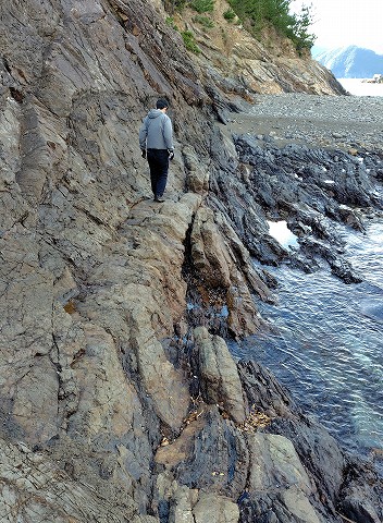 多田ヶ瀬の磯道 多田ヶ瀬の磯道