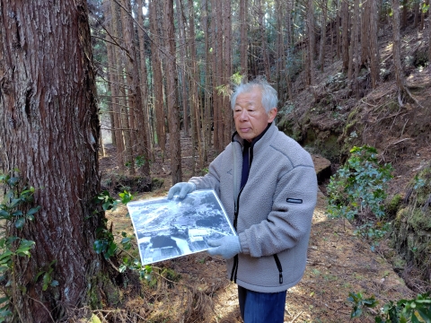 熊野市歴史民俗資料館館長の更屋好年さん 熊野市歴史民俗資料館館長の更屋好年さん